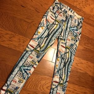 rag & bone/JEAN Surf Knit Print Skinny Jean